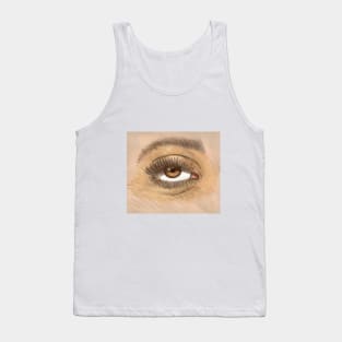 Eye | Doodle Art | Digital Artwork by Artist Haitam Ouahabi Tank Top